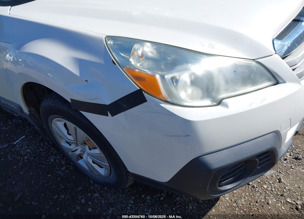 2013 SUBARU OUTBACK VIN: 4S4BRBAC6D3227518