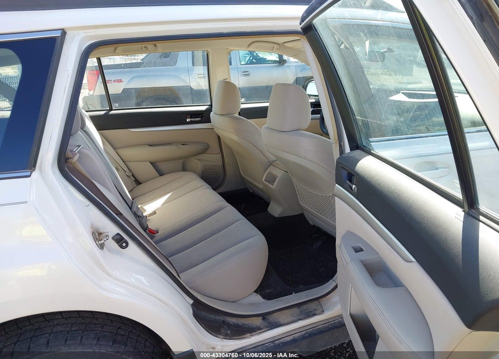 2013 SUBARU OUTBACK VIN: 4S4BRBAC6D3227518