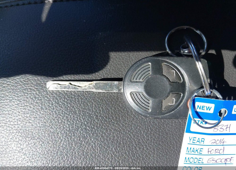 2014 FORD ESCAPE VIN: 1FMCU0GX9EUA27858
