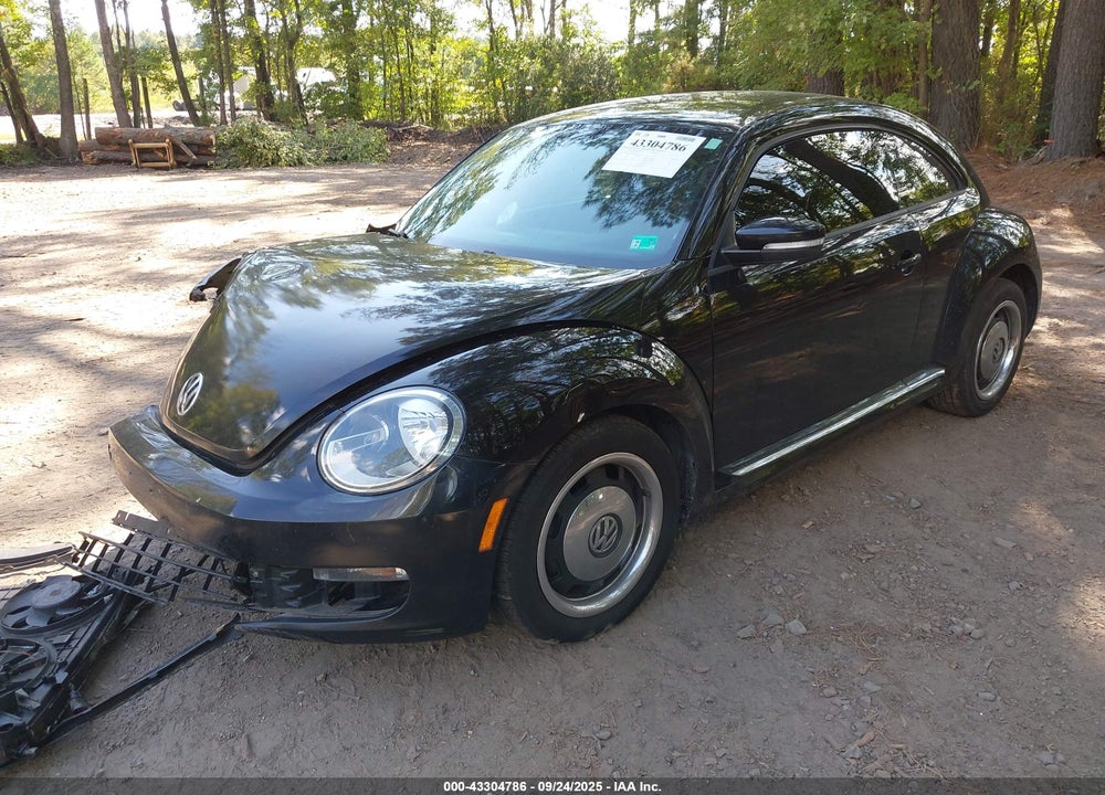 2012 VOLKSWAGEN BEETLE VIN: 3VWJP7AT8CM634141