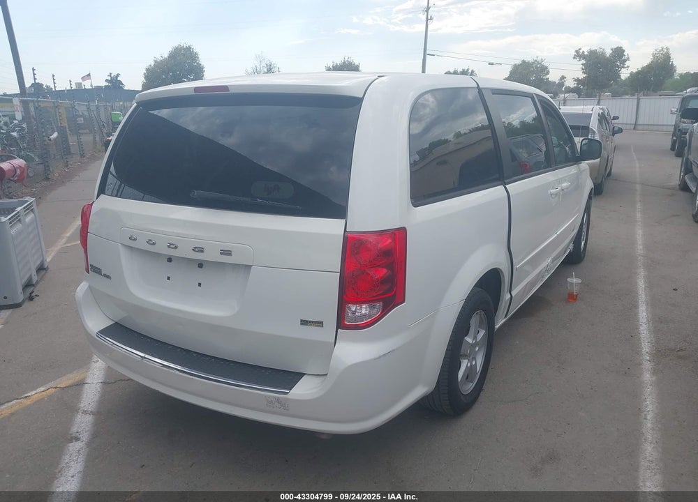 2013 DODGE GRAND CARAVAN SXT VIN: 2C4RDGCG4DR580717