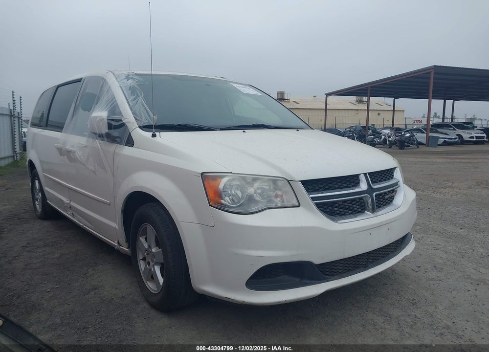 2013 DODGE GRAND CARAVAN SXT VIN: 2C4RDGCG4DR580717