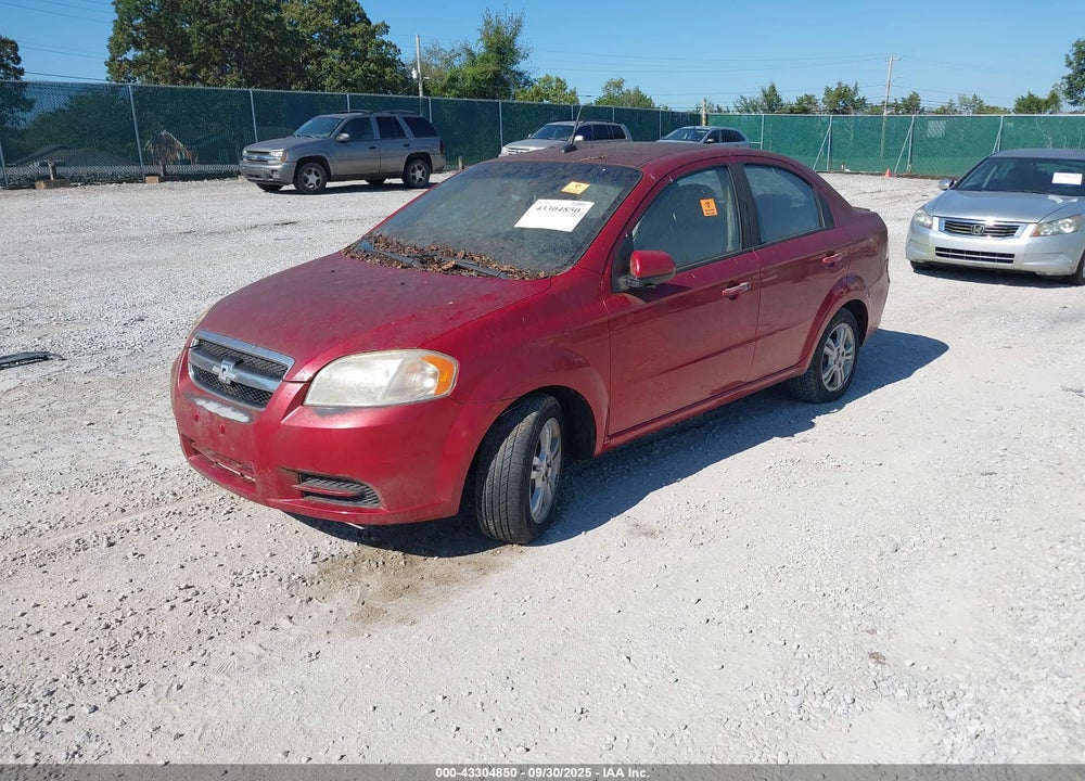2010 CHEVROLET AVEO LT VIN: KL1TD5DE5AB094247
