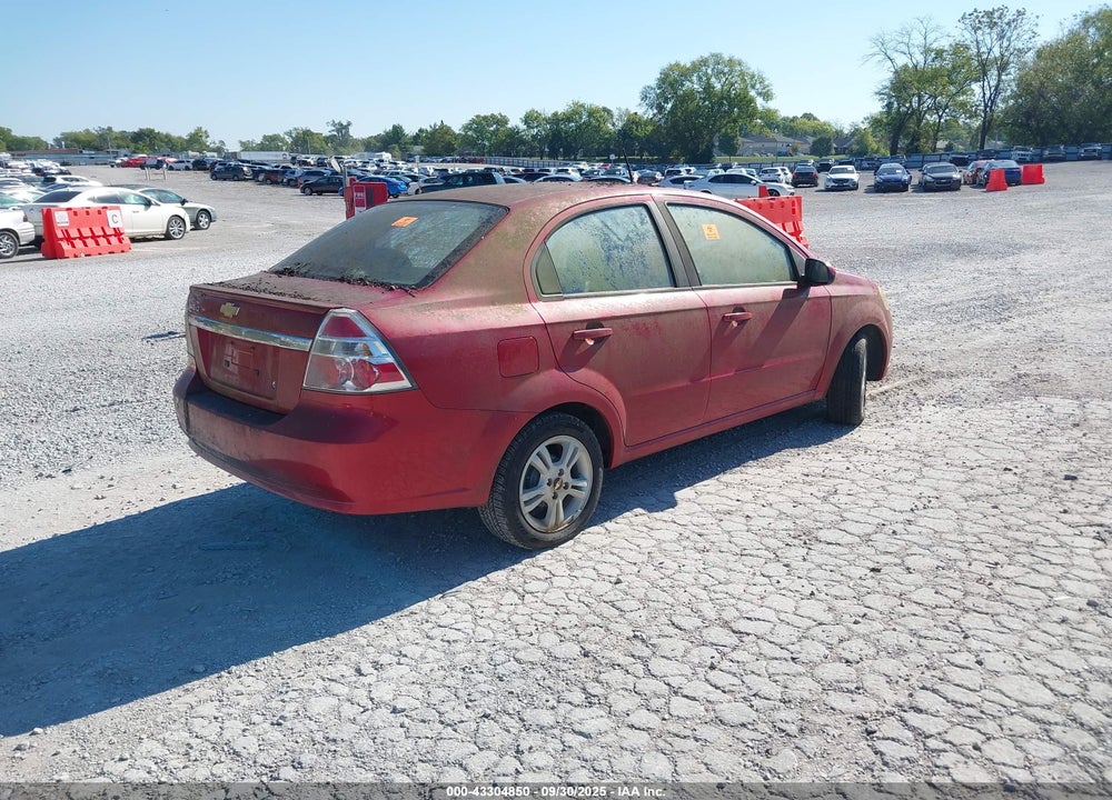 2010 CHEVROLET AVEO LT VIN: KL1TD5DE5AB094247