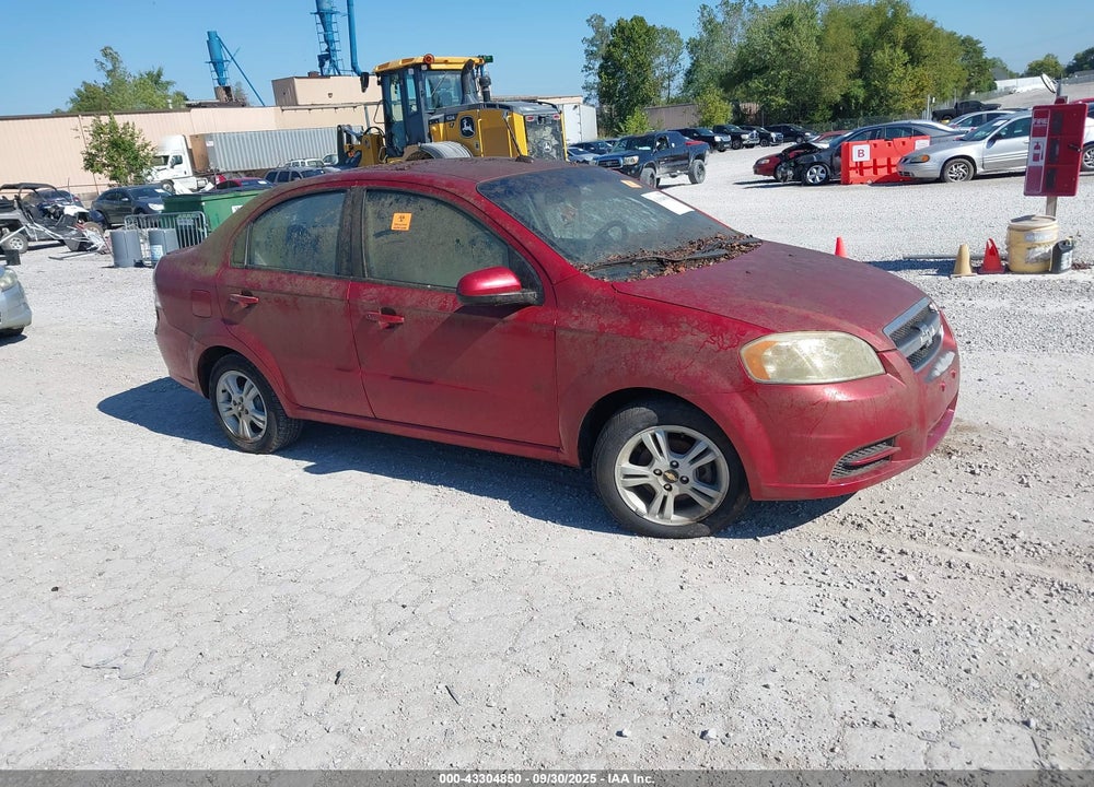 2010 CHEVROLET AVEO LT VIN: KL1TD5DE5AB094247