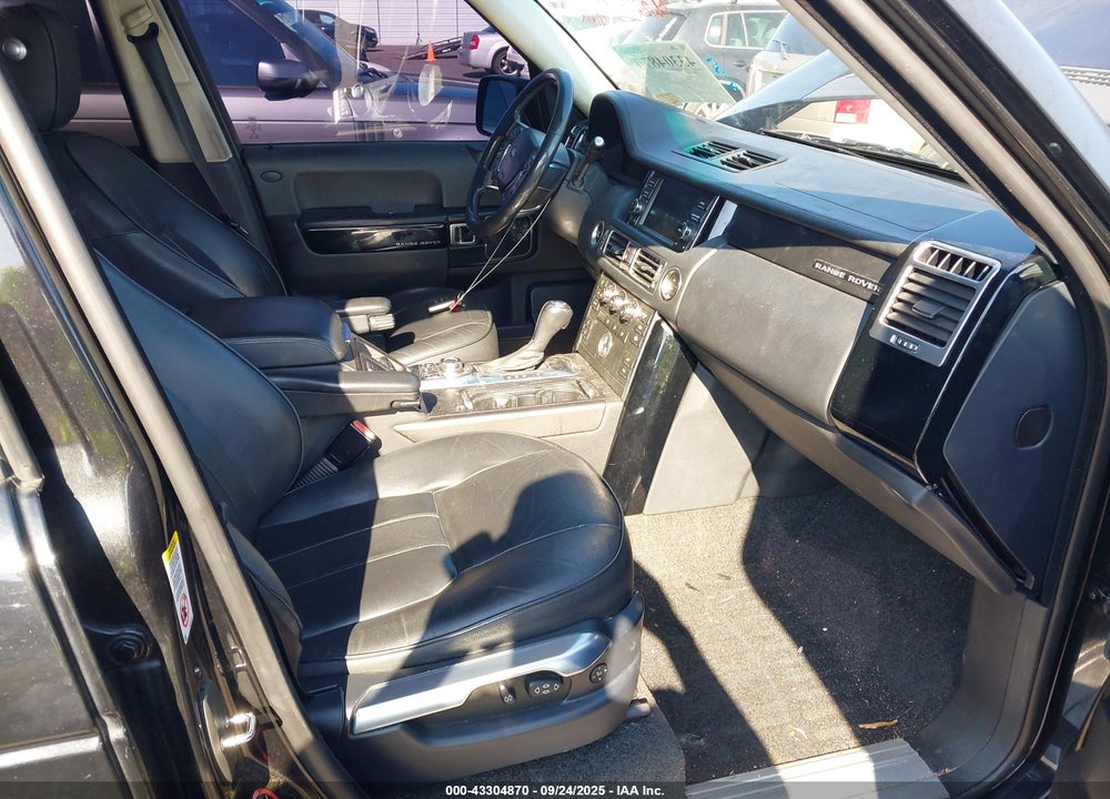 2012 LAND ROVER RANGE ROVER VIN: SALME1D42CA393349