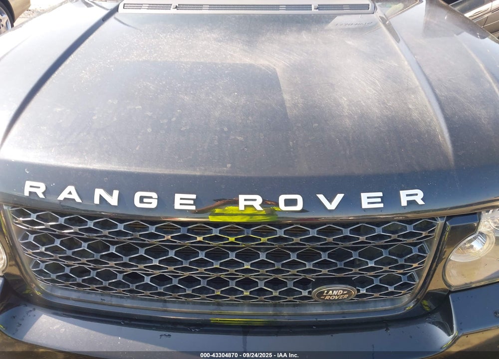 2012 LAND ROVER RANGE ROVER VIN: SALME1D42CA393349