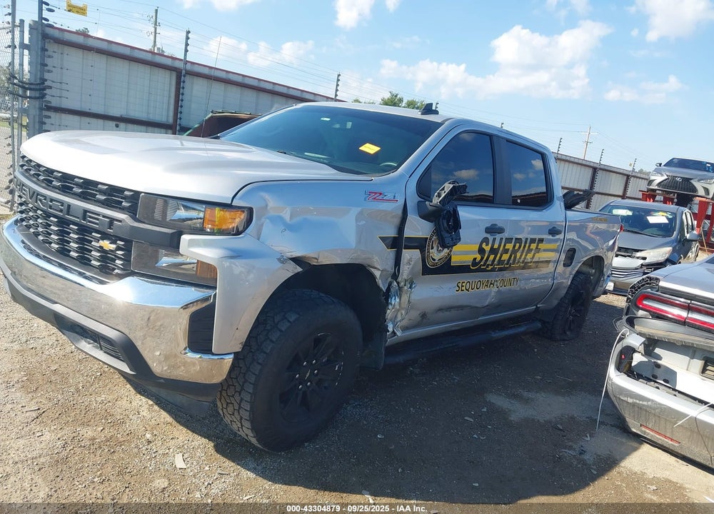 2021 CHEVROLET SILVERADO 1500 VIN: 3GCUYAEF0MG242494