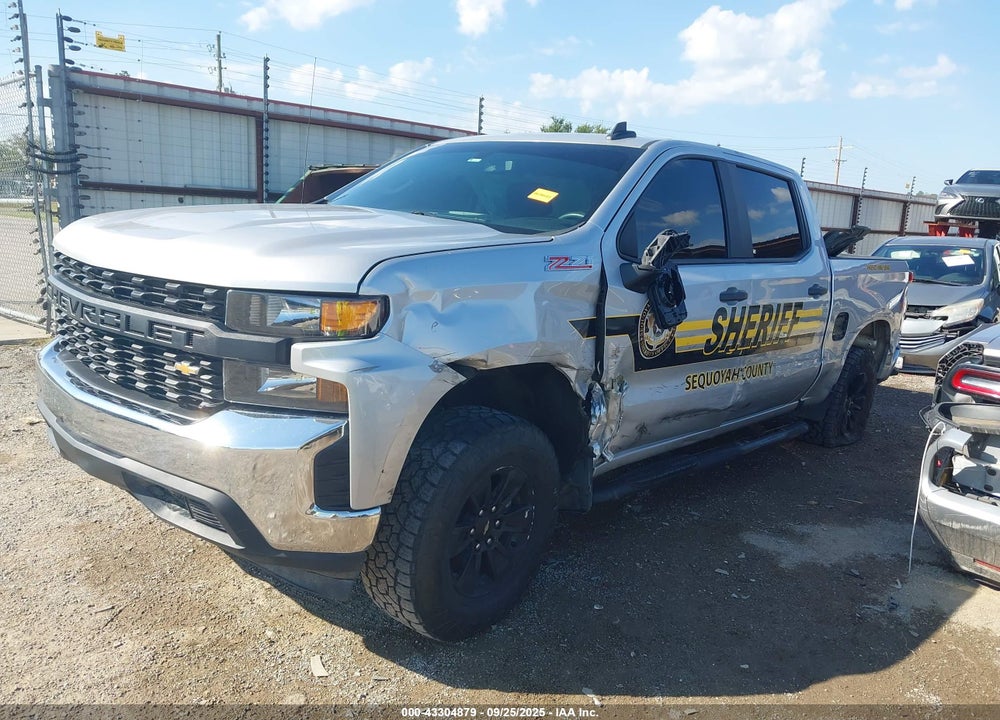 2021 CHEVROLET SILVERADO 1500 VIN: 3GCUYAEF0MG242494