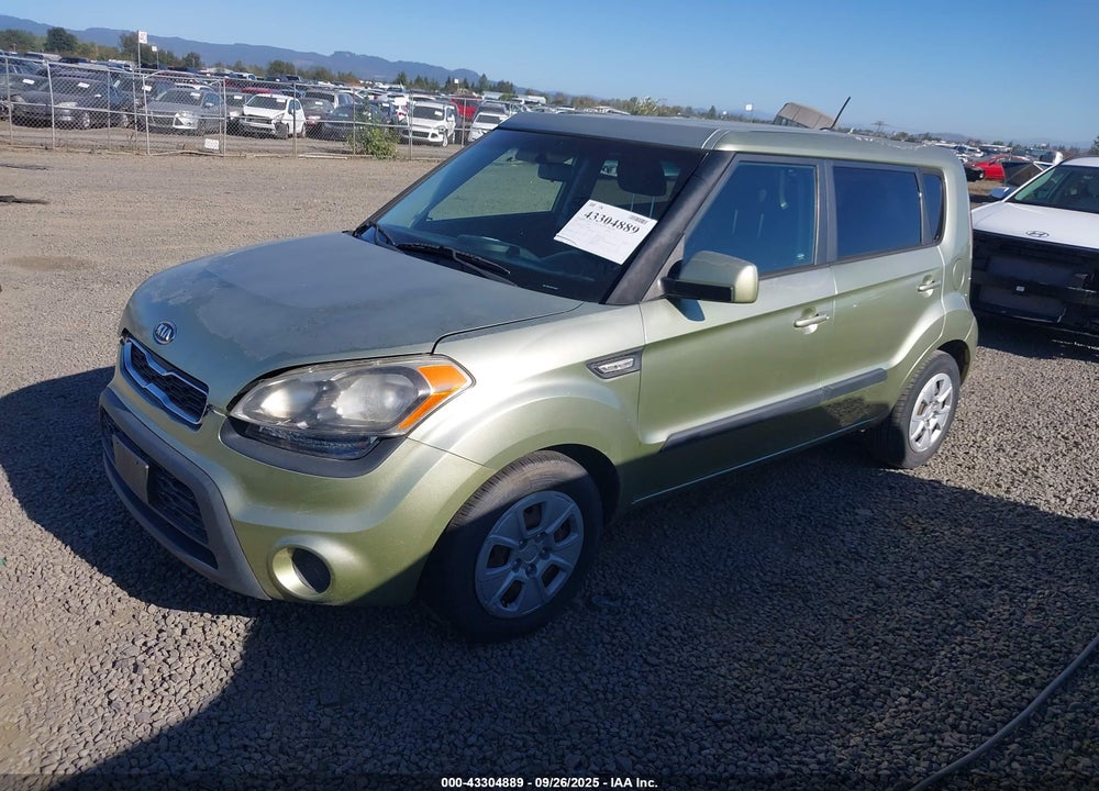 2012 KIA SOUL VIN: KNDJT2A5XC7478861