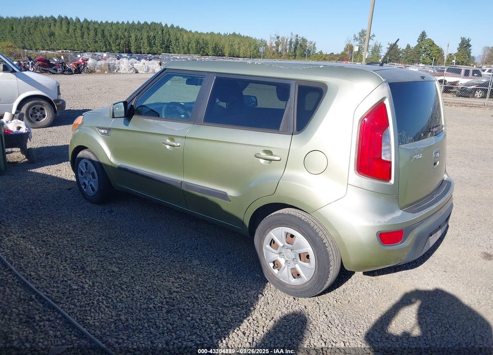 2012 KIA SOUL VIN: KNDJT2A5XC7478861