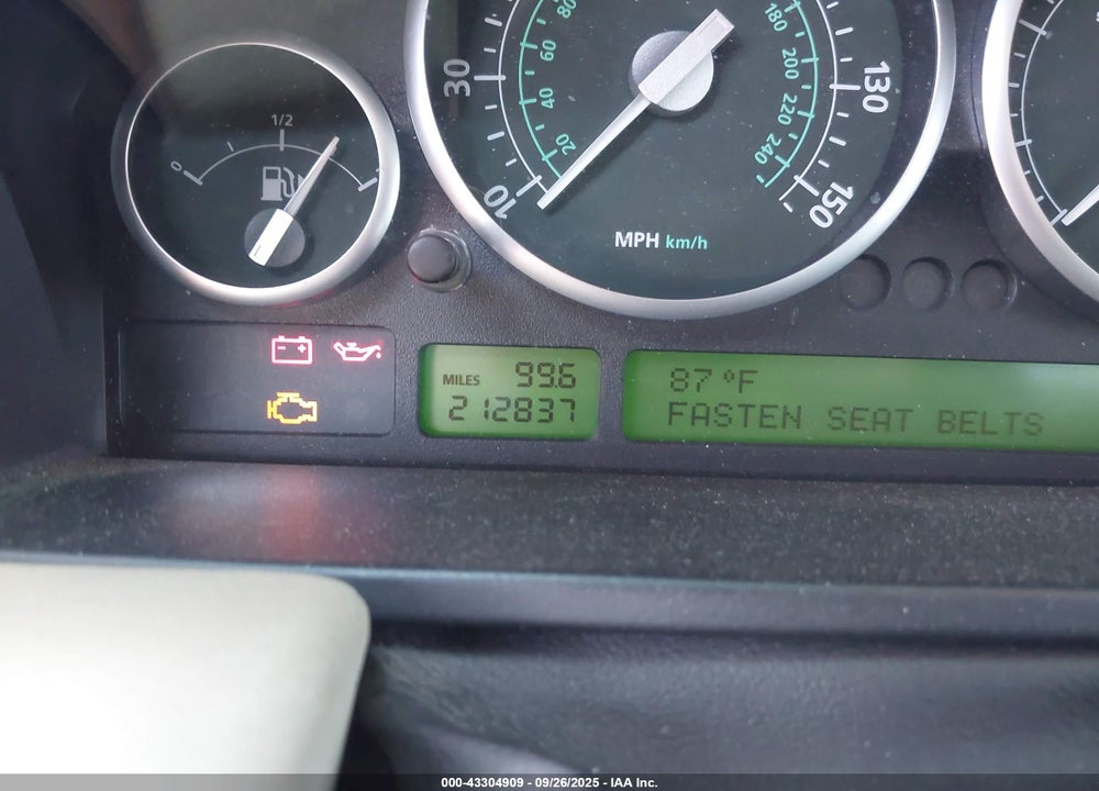 2006 LAND ROVER RANGE ROVER VIN: SALMF13466A233204
