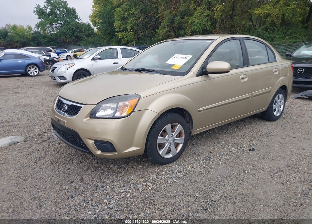 2011 KIA RIO VIN: KNADH4A38B6708052