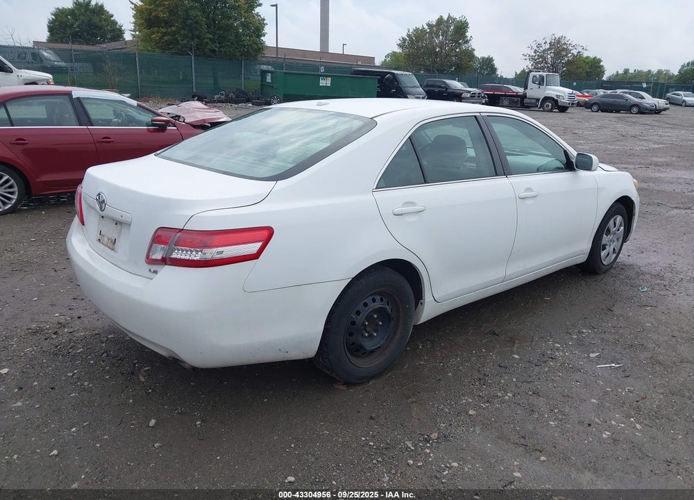 2010 TOYOTA CAMRY LE VIN: 4T4BF3EKXAR007651