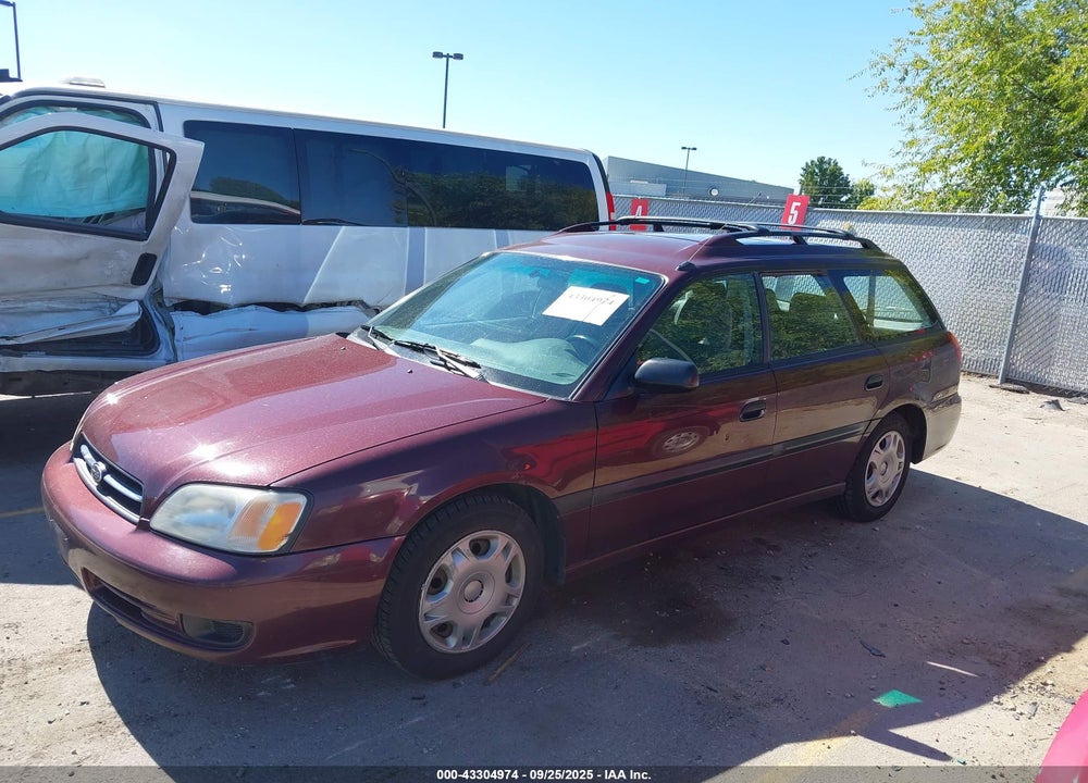 2000 SUBARU LEGACY L VIN: 4S3BH6354Y7307007