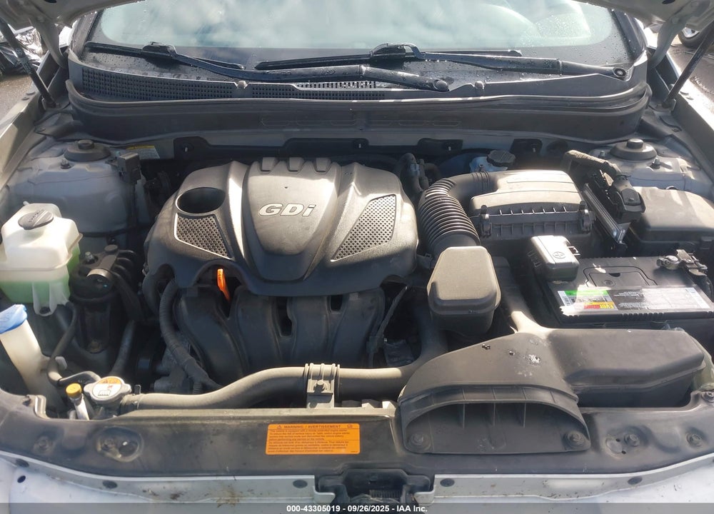 2013 HYUNDAI SONATA VIN: 5NPEB4AC5DH740619