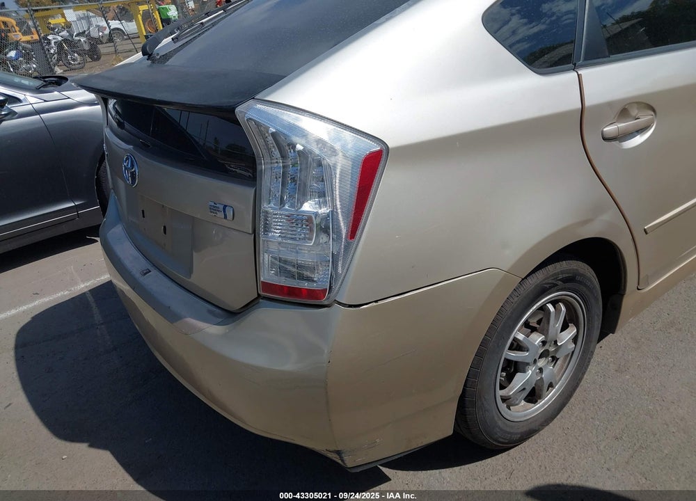 2011 TOYOTA PRIUS VIN: JTDKN3DU3B0316648