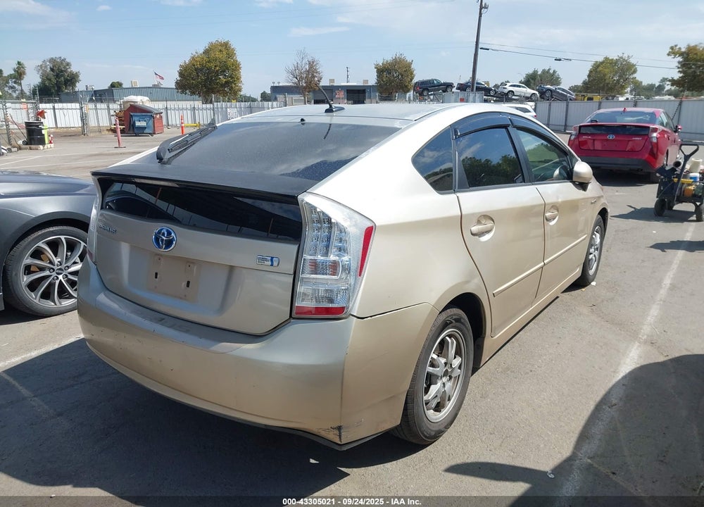 2011 TOYOTA PRIUS VIN: JTDKN3DU3B0316648
