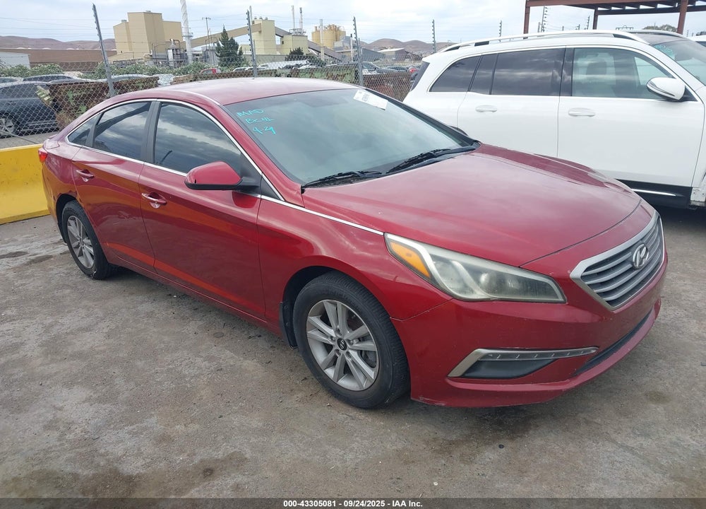 2015 HYUNDAI SONATA SE VIN: 5NPE24AF2FH111834