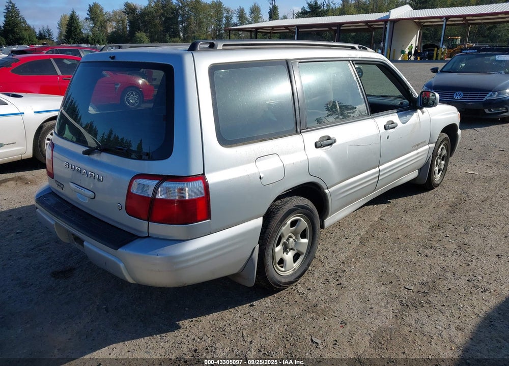 2002 SUBARU FORESTER S VIN: JF1SF65662G750588