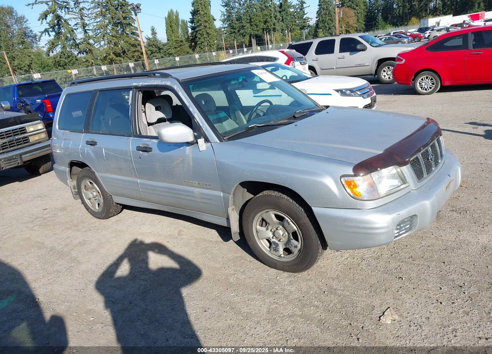 2002 SUBARU FORESTER S VIN: JF1SF65662G750588