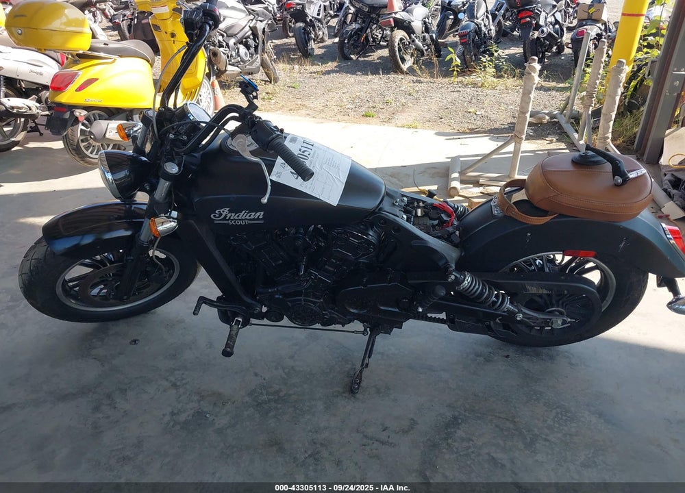 2017 INDIAN MOTORCYCLE CO. SCOUT VIN: 56KMSB002H3122774