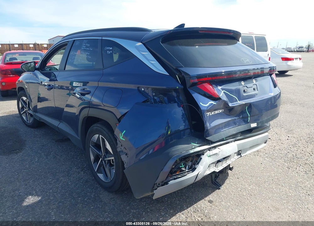2025 HYUNDAI TUCSON VIN: 5NMJB3DE6SH464208