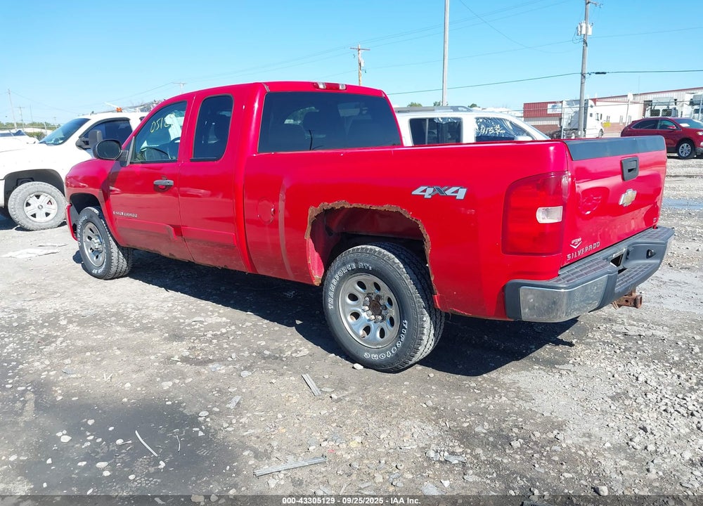 2008 CHEVROLET SILVERADO 1500 LT1 VIN: 1GCEK19C28Z290378