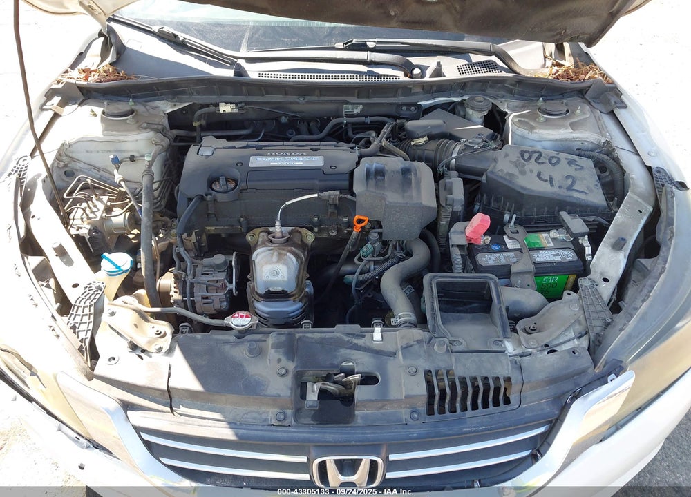 2013 HONDA ACCORD LX VIN: 1HGCR2F34DA218430