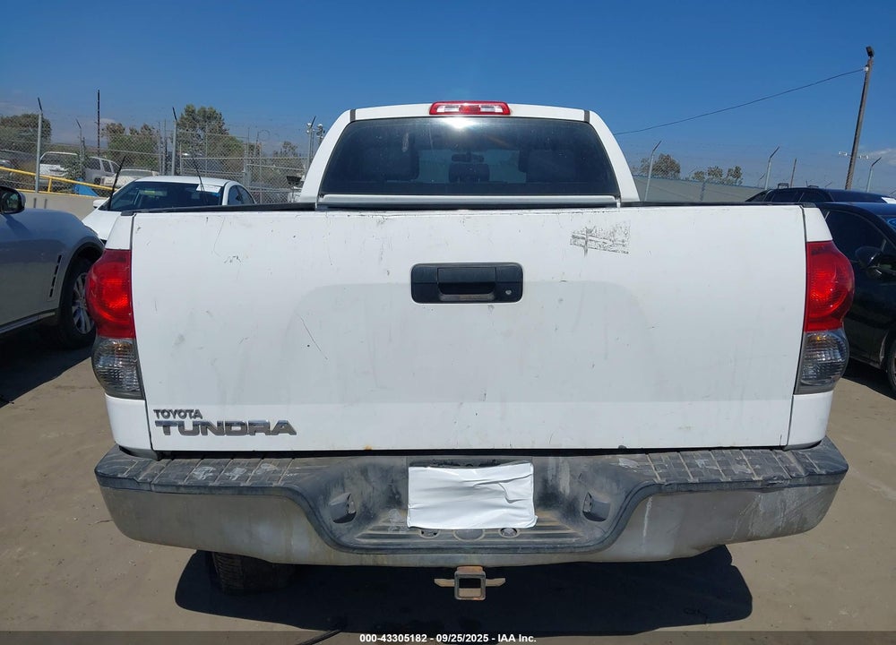 2008 TOYOTA TUNDRA BASE V6 VIN: 5TFRU54118X015945