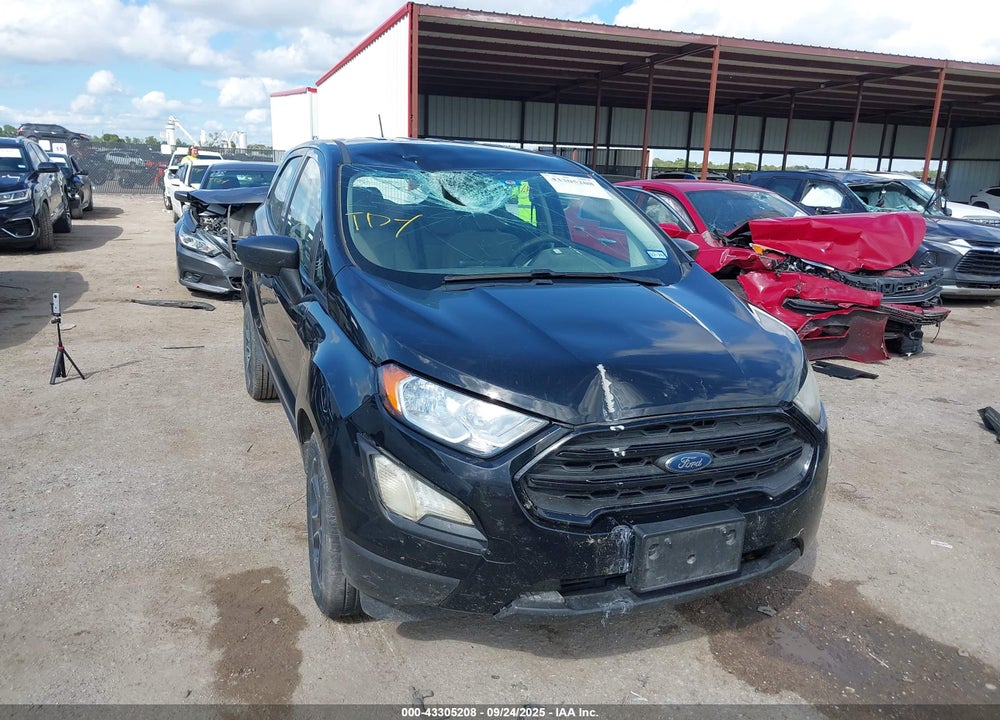 2018 FORD ECOSPORT S VIN: MAJ3P1RE8JC185627