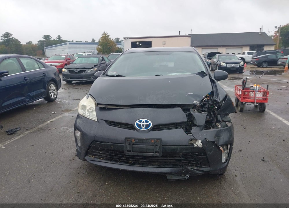 2012 TOYOTA PRIUS VIN: JTDKN3DU7C5467612