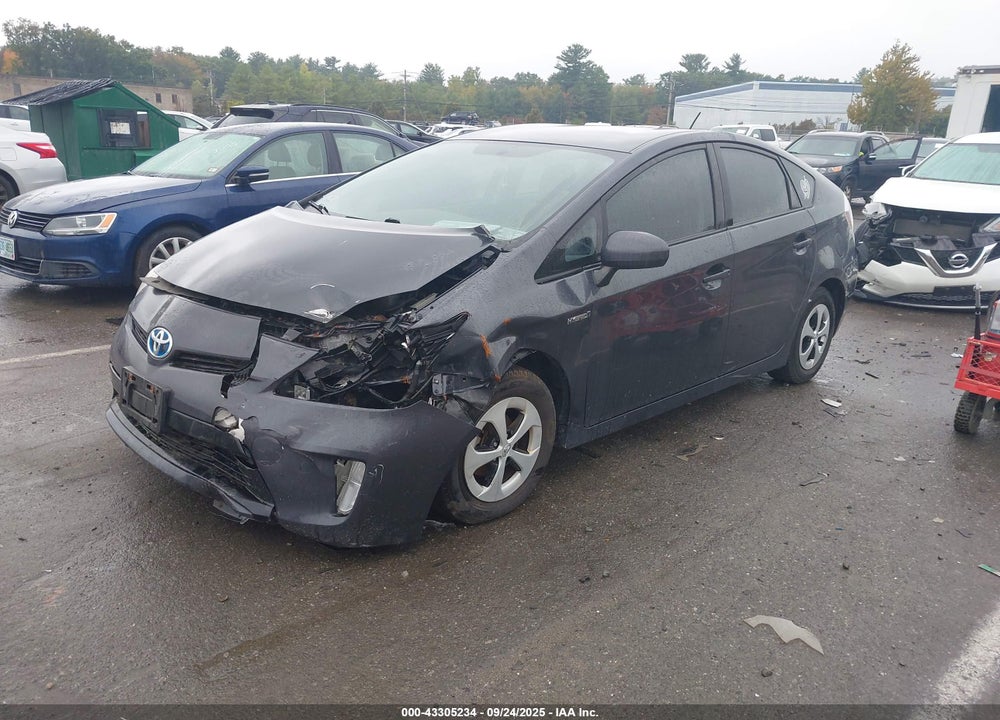 2012 TOYOTA PRIUS VIN: JTDKN3DU7C5467612