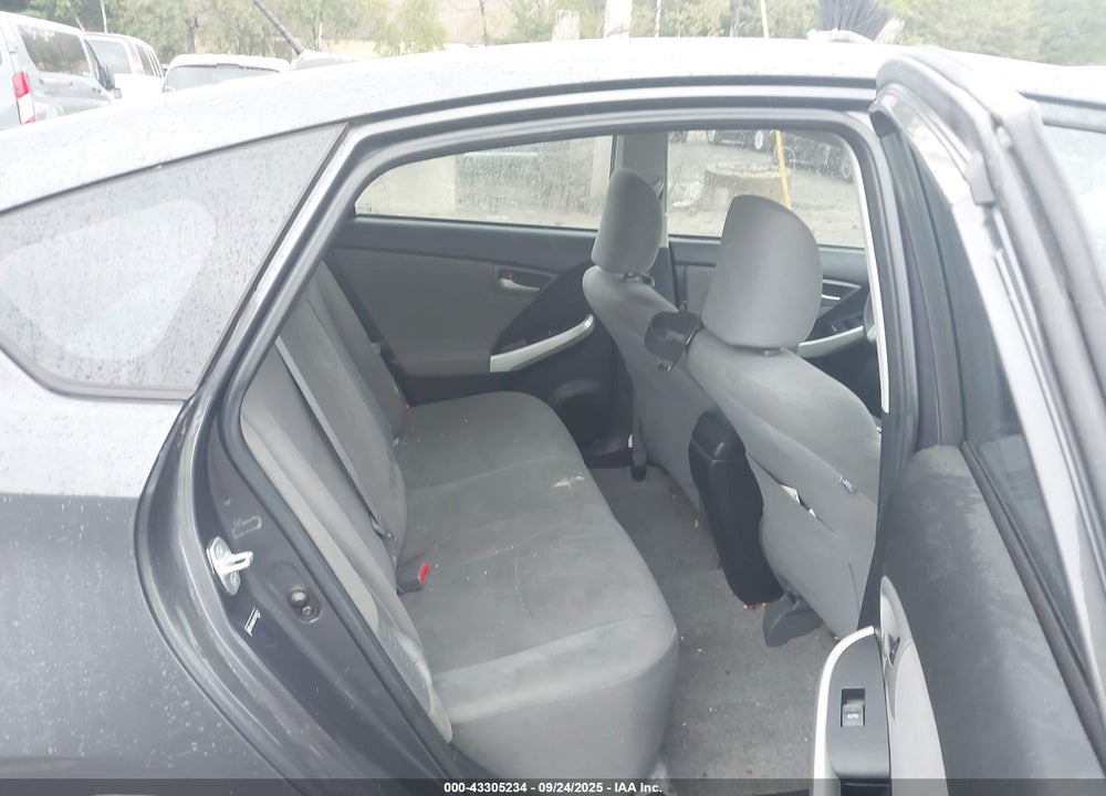 2012 TOYOTA PRIUS VIN: JTDKN3DU7C5467612