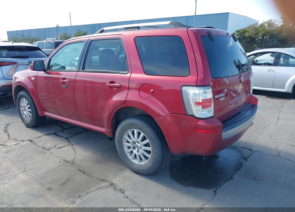 2009 MERCURY MARINER PREMIER VIN: 4M2CU87789KJ10034