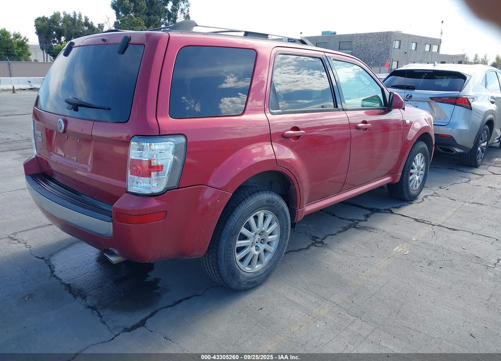 2009 MERCURY MARINER PREMIER VIN: 4M2CU87789KJ10034