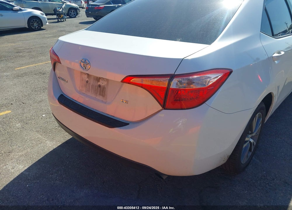 2017 TOYOTA COROLLA LE VIN: 5YFBURHE4HP609644