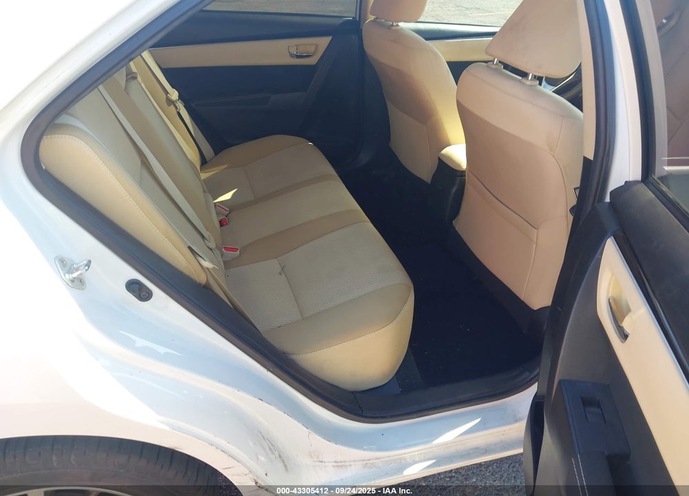 2017 TOYOTA COROLLA LE VIN: 5YFBURHE4HP609644
