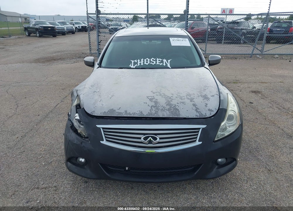 2011 INFINITI G37 VIN: JN1CV6AP8BM502766