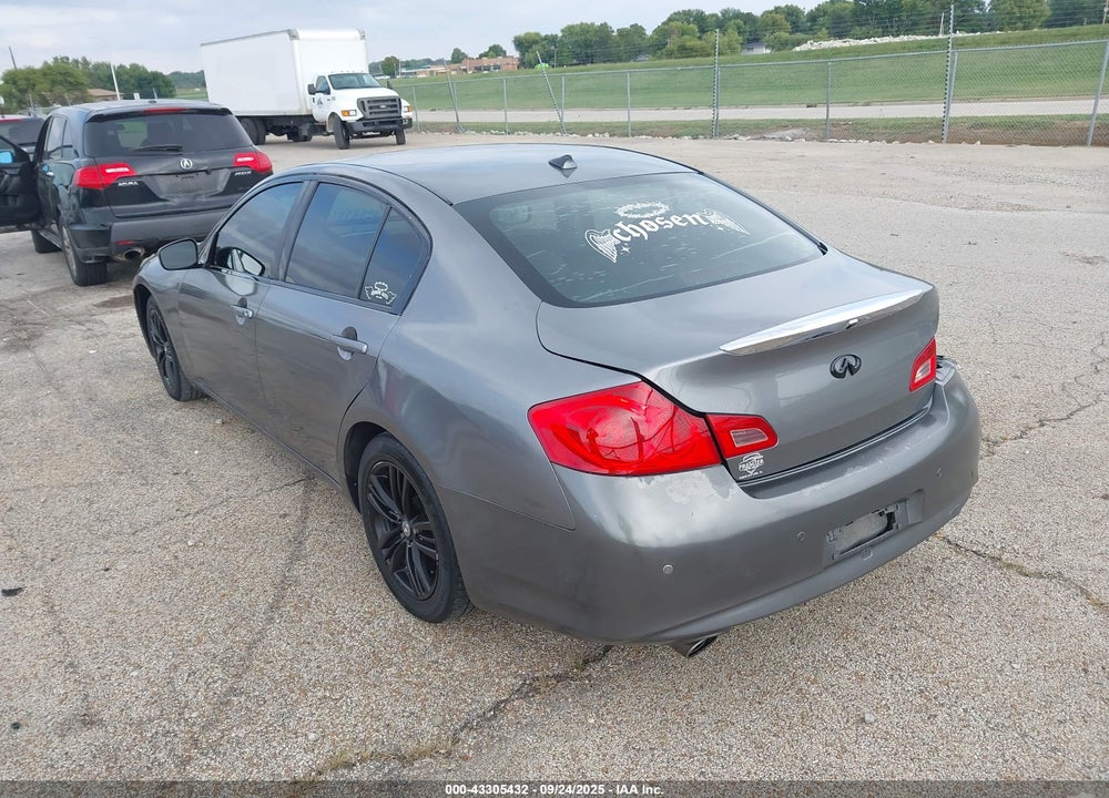 2011 INFINITI G37 VIN: JN1CV6AP8BM502766