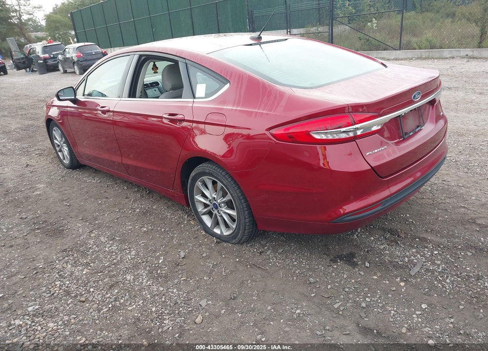 2017 FORD FUSION VIN: 3FA6P0H75HR401407