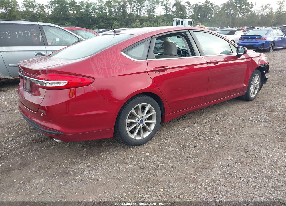 2017 FORD FUSION VIN: 3FA6P0H75HR401407