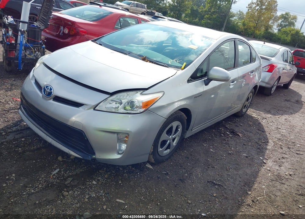 2012 TOYOTA PRIUS TWO VIN: JTDKN3DUXC5501655