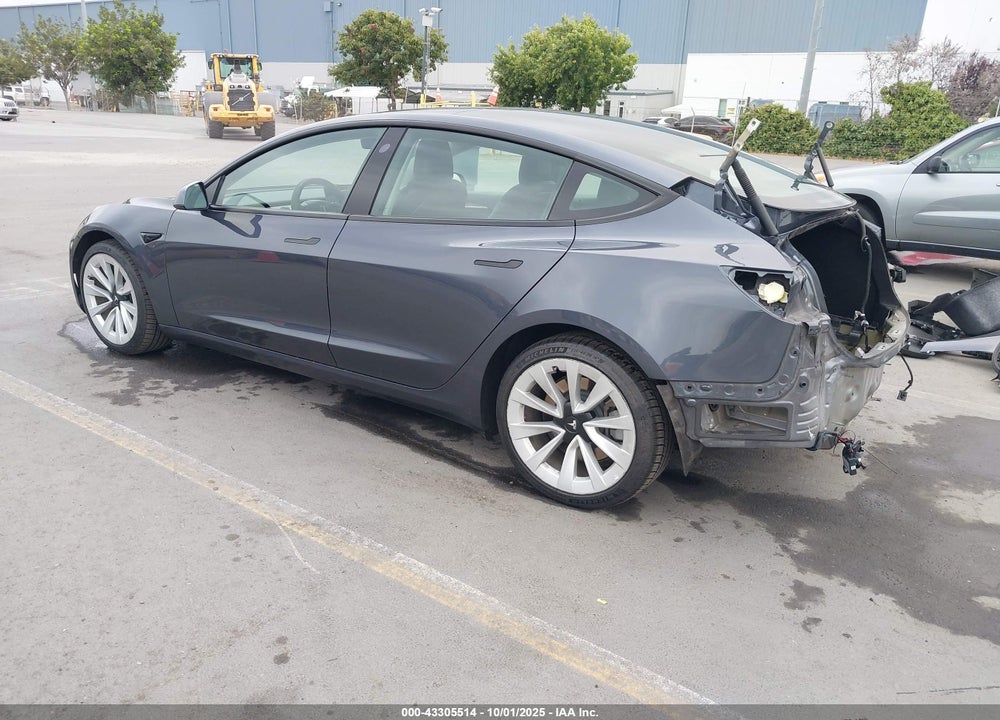 2022 TESLA MODEL 3 VIN: 5YJ3E1EB3NF188004