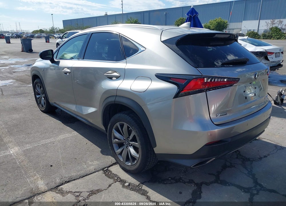 2019 LEXUS NX 300 F-SPORT VIN: JTJYARBZ0K2125794