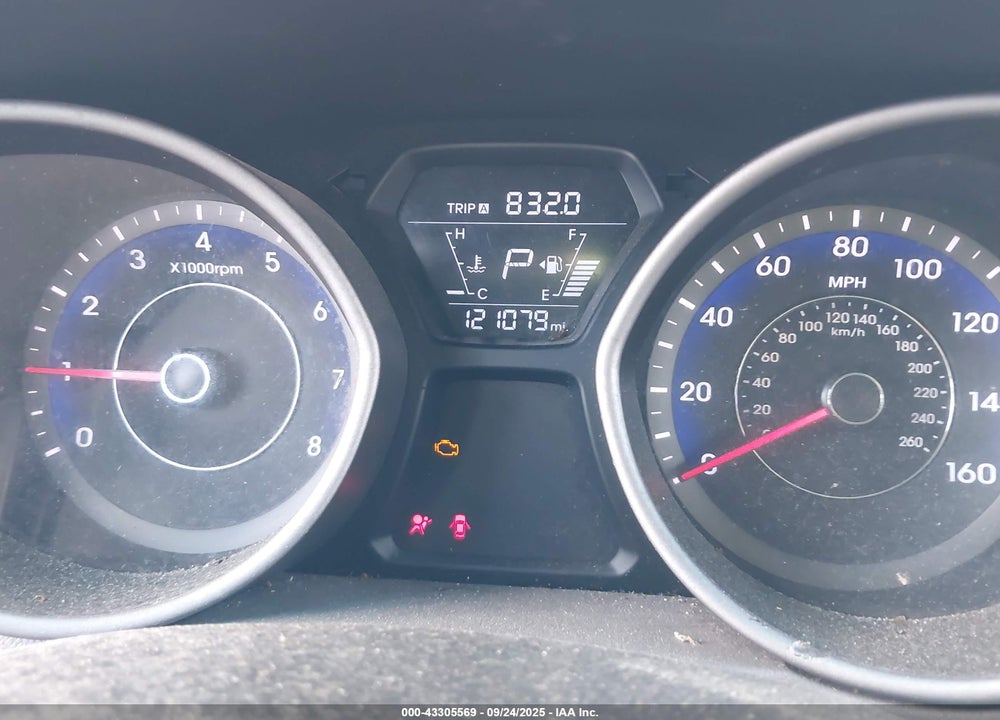 2015 HYUNDAI ELANTRA SPORT VIN: KMHDH4AH4FU456733