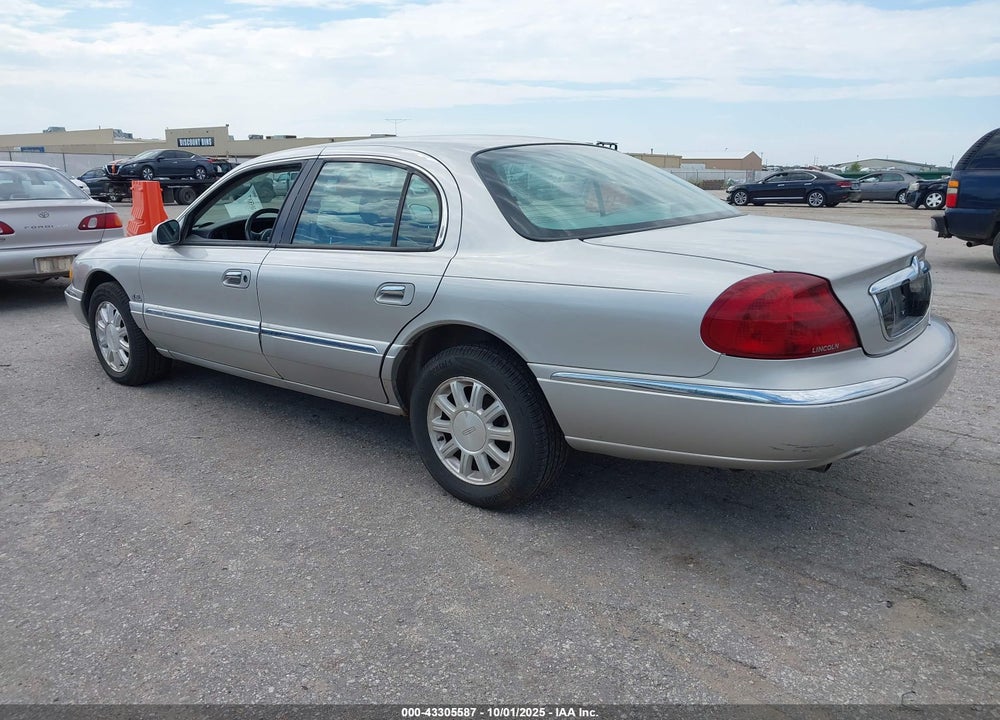 2002 LINCOLN CONTINENTAL VIN: 1LNHM97V22Y695966