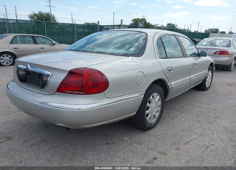 2002 LINCOLN CONTINENTAL VIN: 1LNHM97V22Y695966