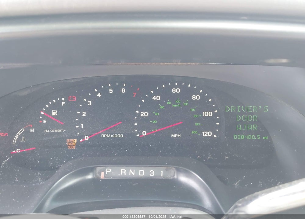 2002 LINCOLN CONTINENTAL VIN: 1LNHM97V22Y695966