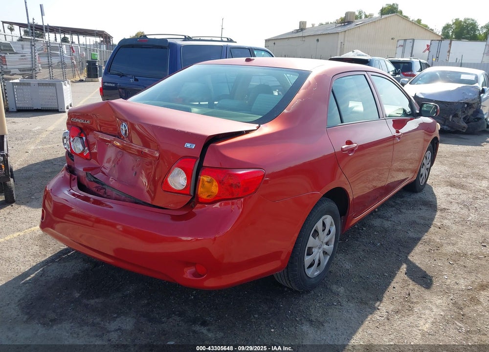 2010 TOYOTA COROLLA VIN: JTDBU4EE5A9107504